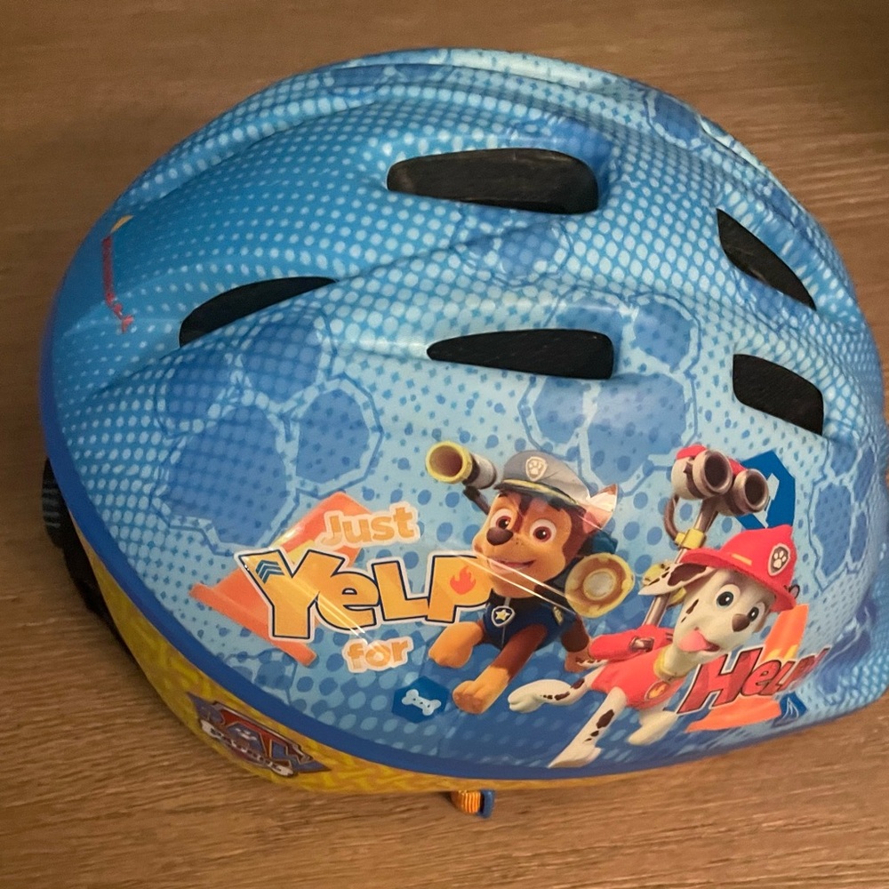 Paw Patrol Kids Blue Helmet Size 3-5 yrs old New